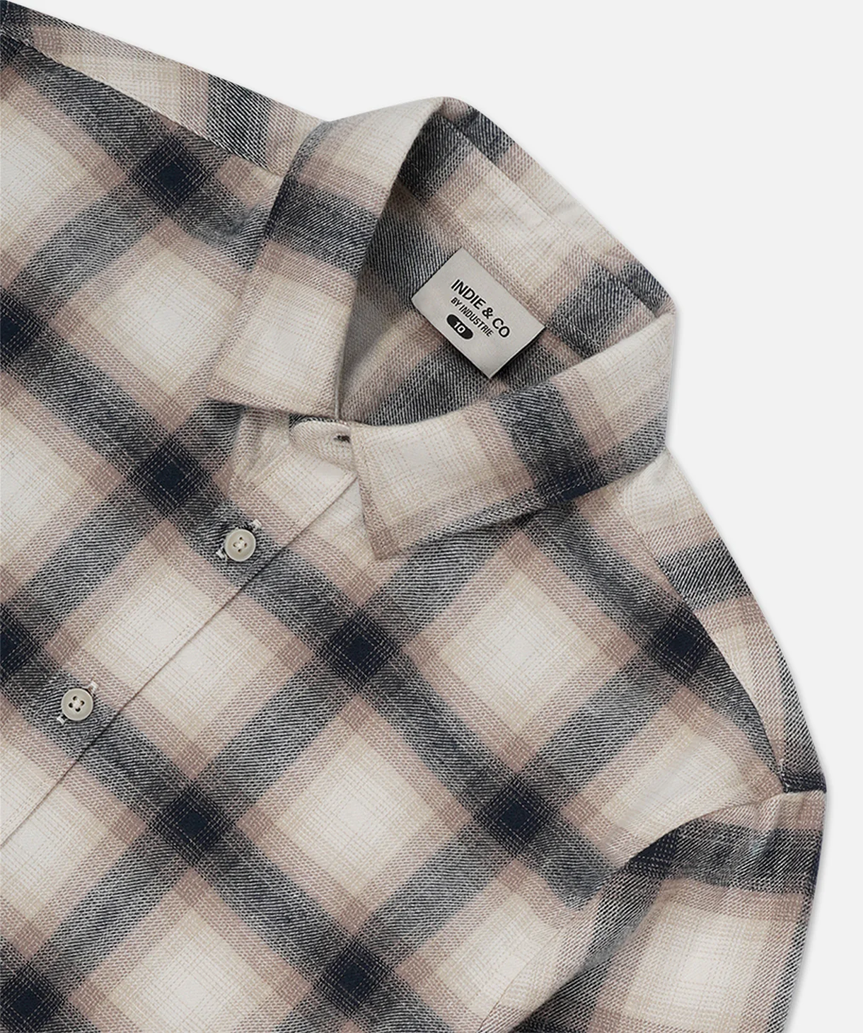 The Elgar L/s Shirt - Sand - Image 3