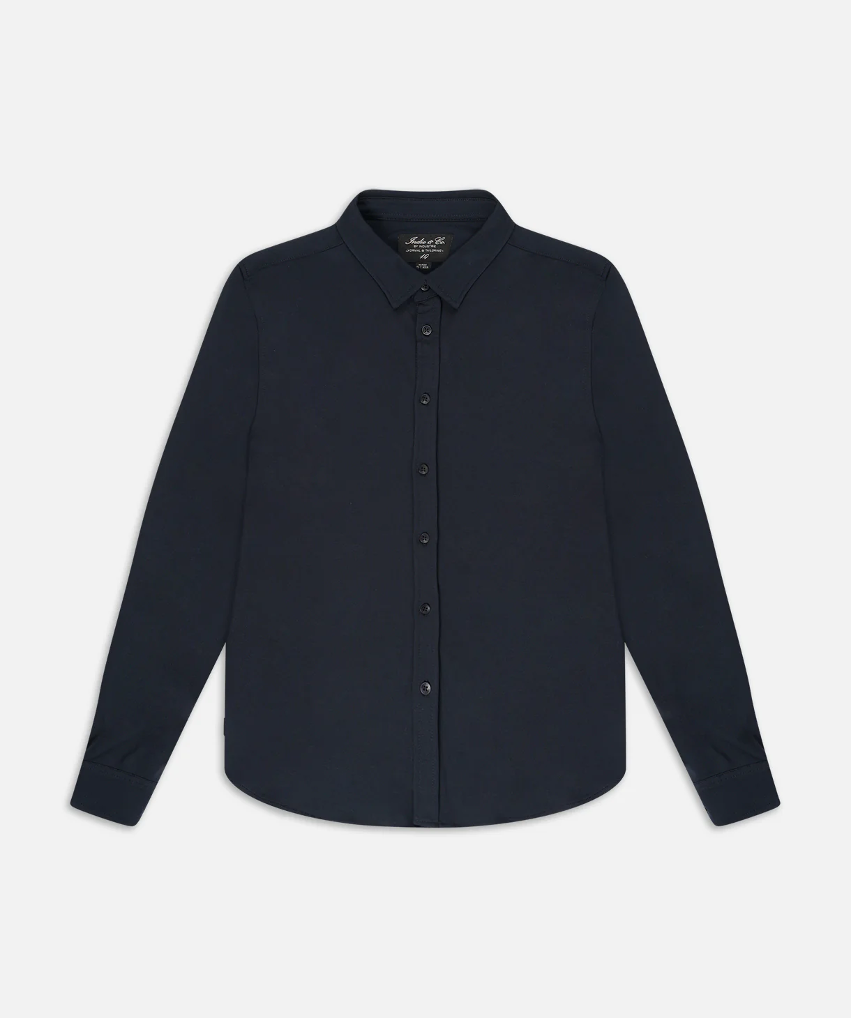 The Valley Long Sleeve Smart Shirt - Navy