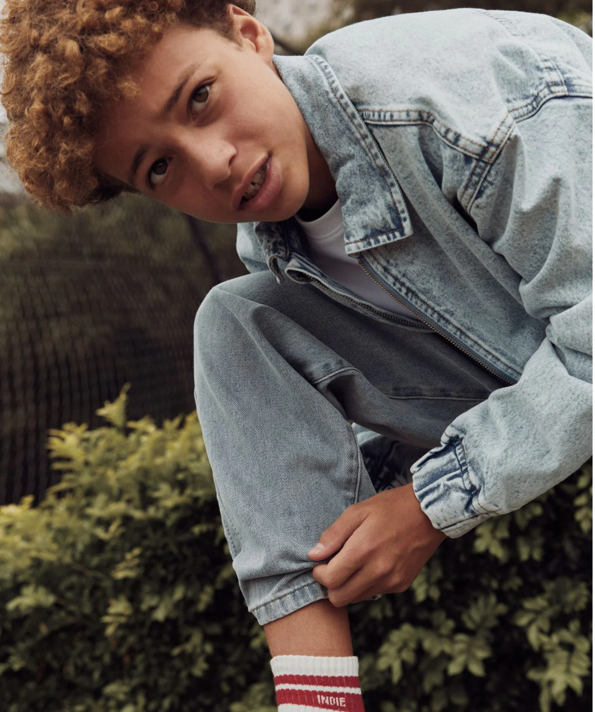 The Blaze Zip-Thru Jacket - Denim - Image 2