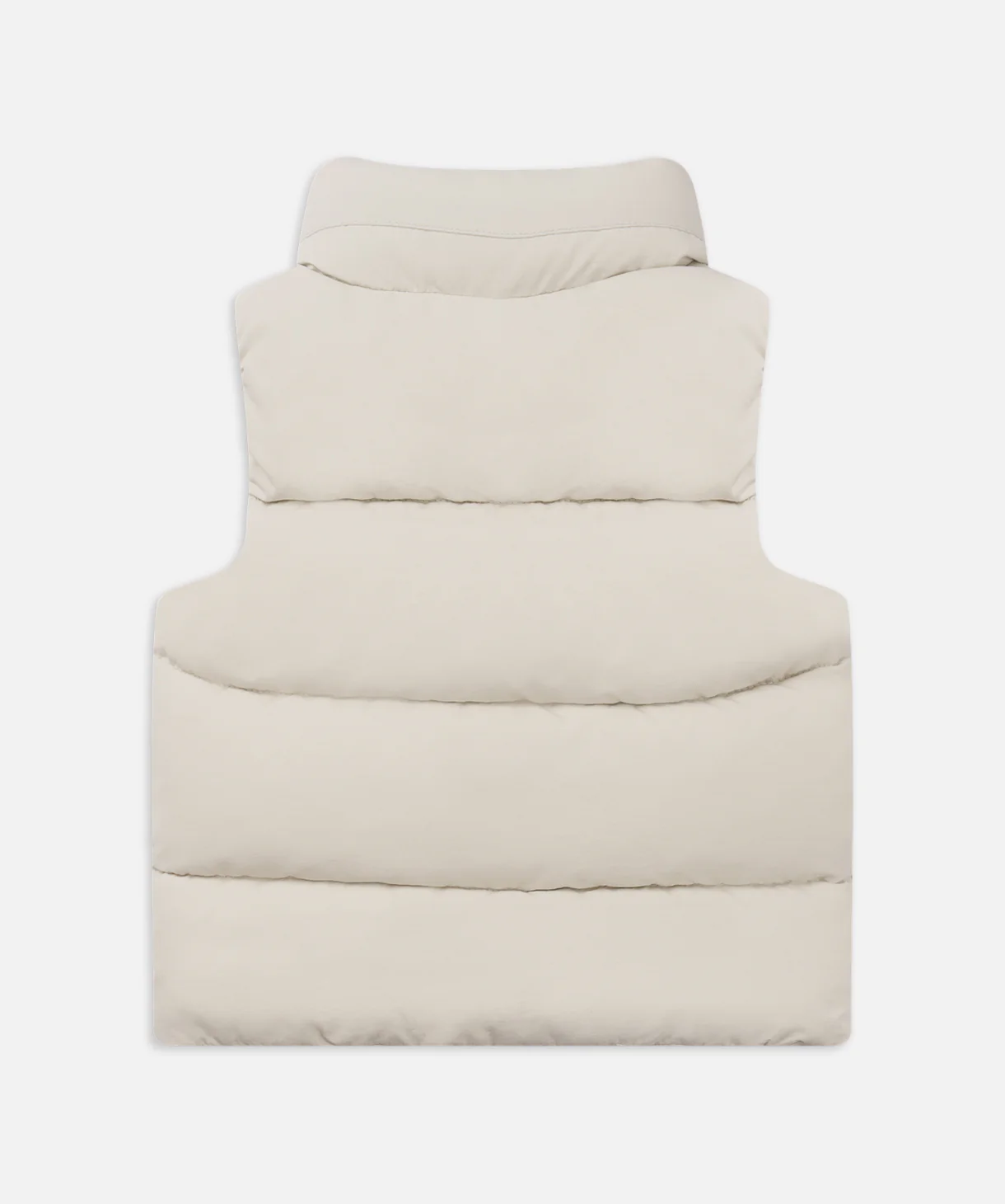 The Osaka Puffer Vest - Stone - Image 3