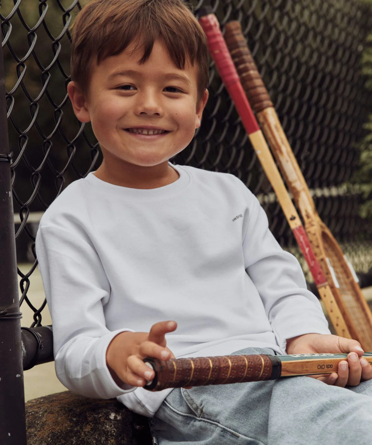 The Indie Newport Ls Tee - White - Image 2