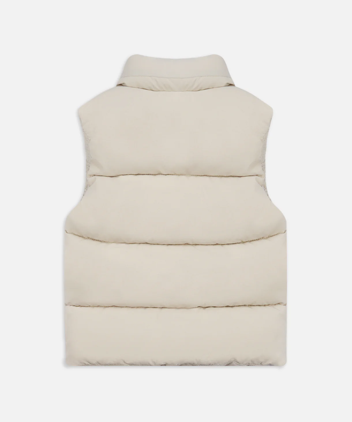 The Osaka Puffer Vest - Stone - Image 3