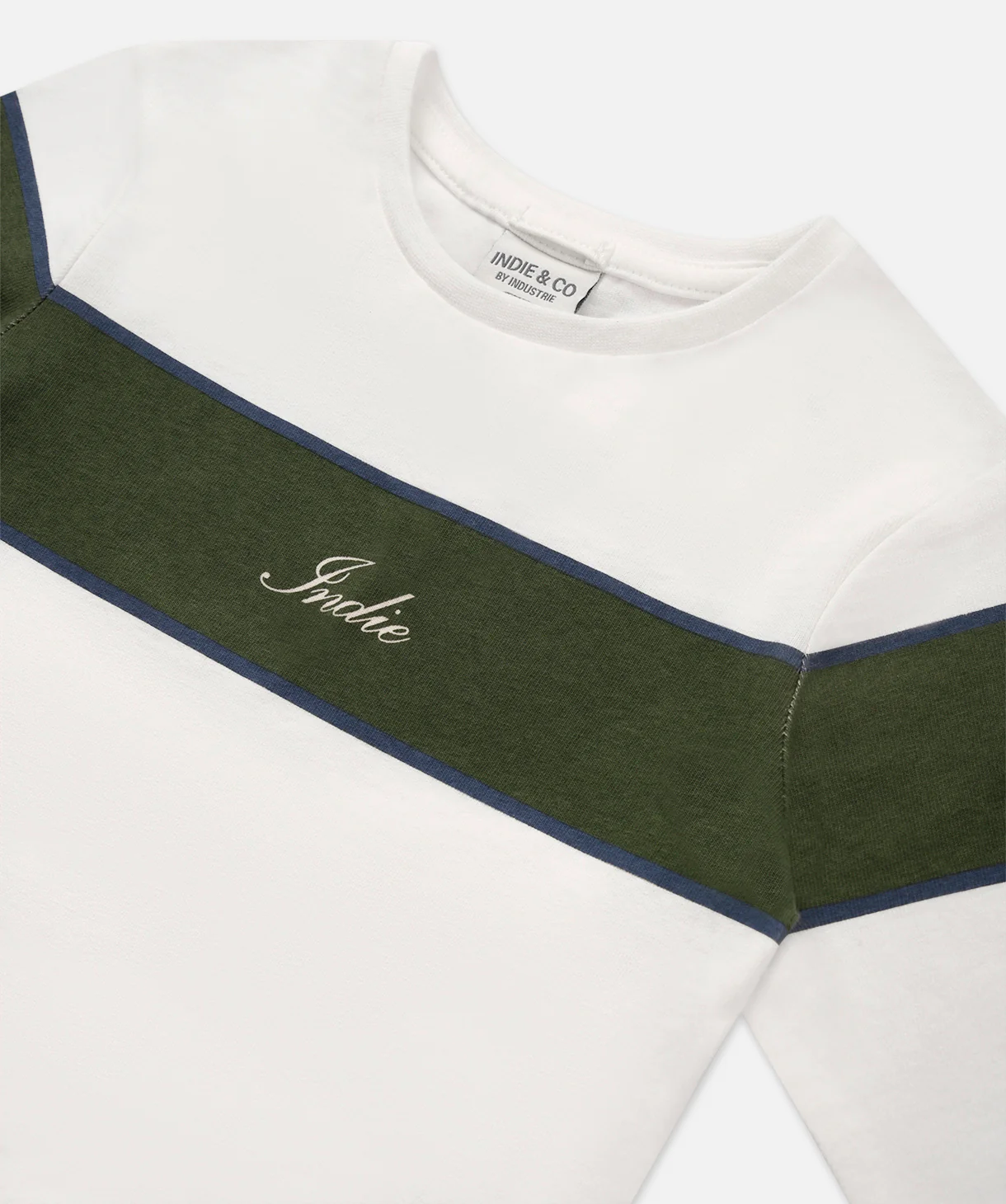 The Ranger L/s Tee - Chalk/Green - Image 3