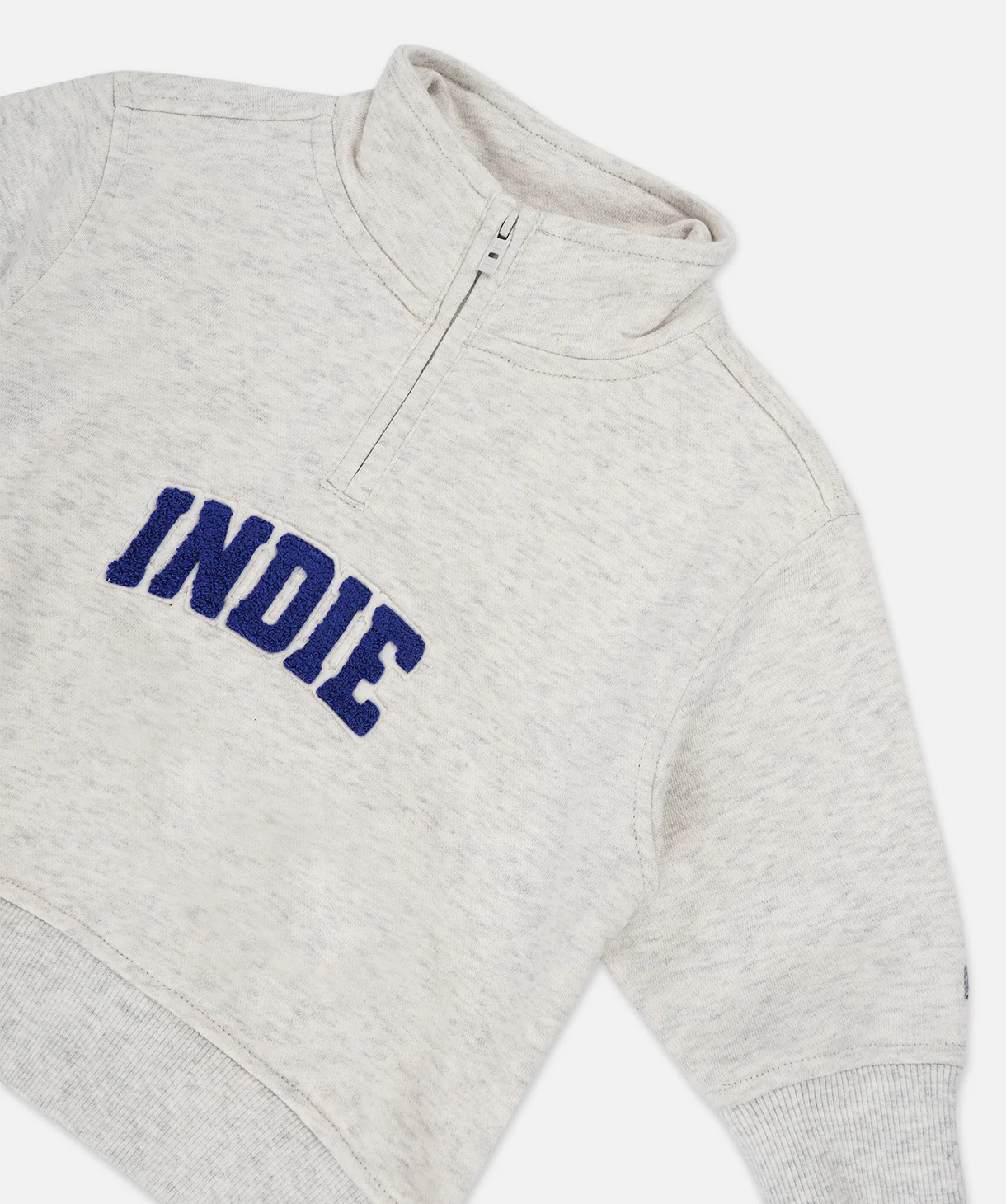 The Toluca Tracktop - Mid Grey Marle - Image 2