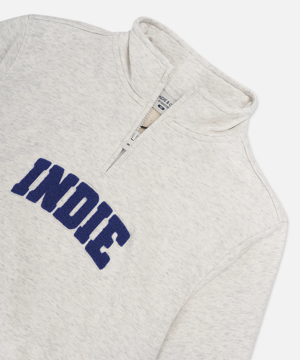 The Toluca Tracktop - Mid Grey Marle - Image 2