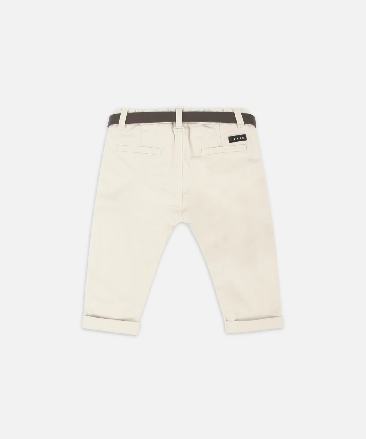 Cuba Stretch Chino - Talc - Image 2