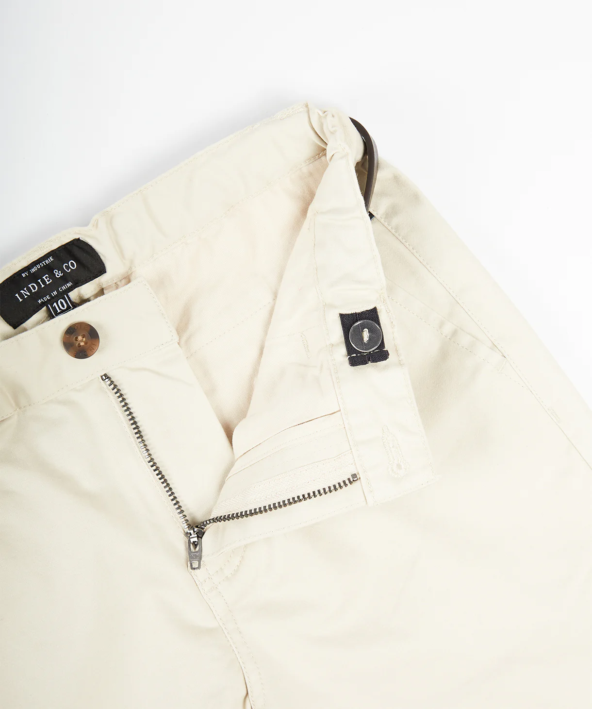 Cuba Stretch Chino - Talc - Image 3