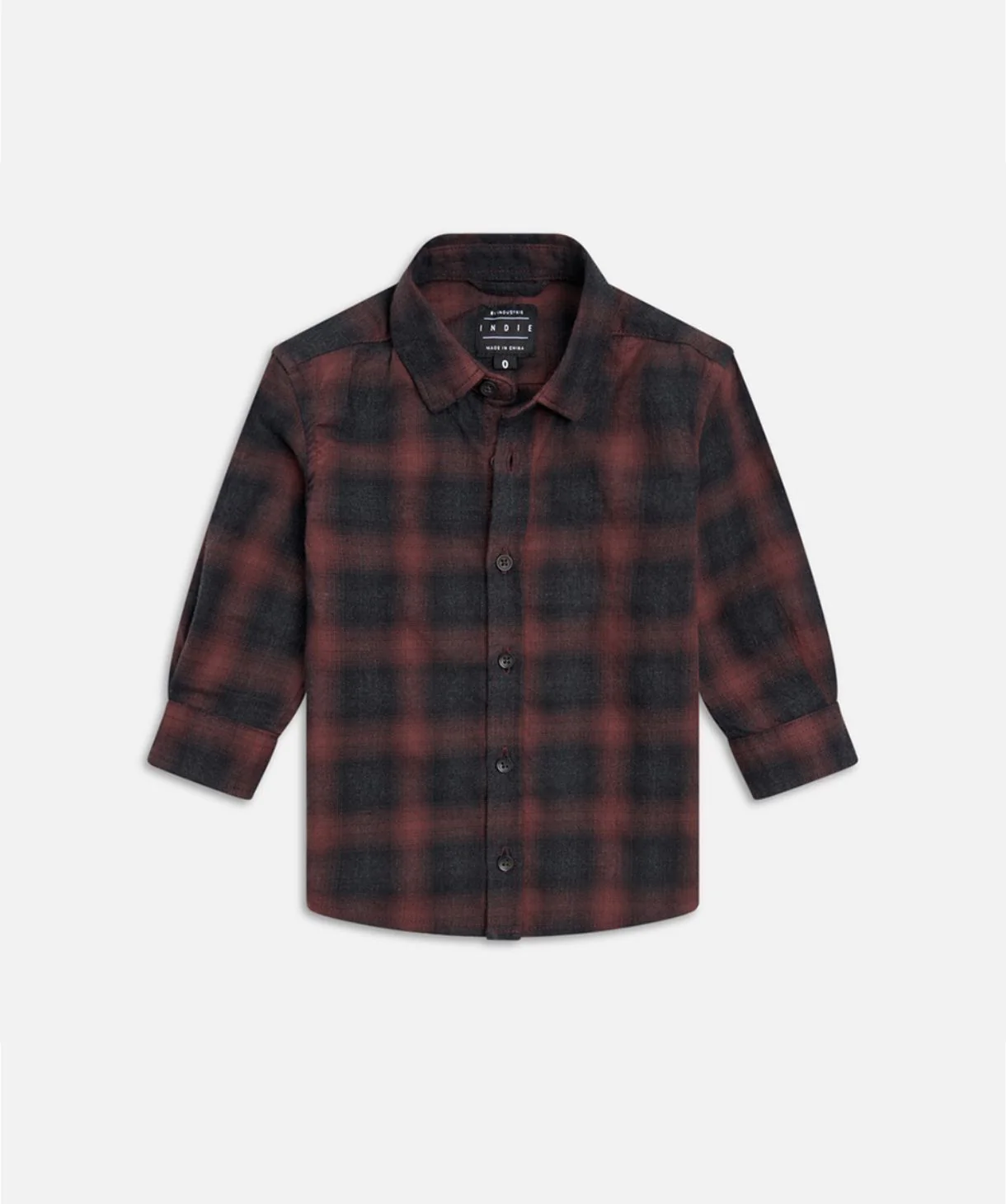 The Rowe Shirt - Burgendy