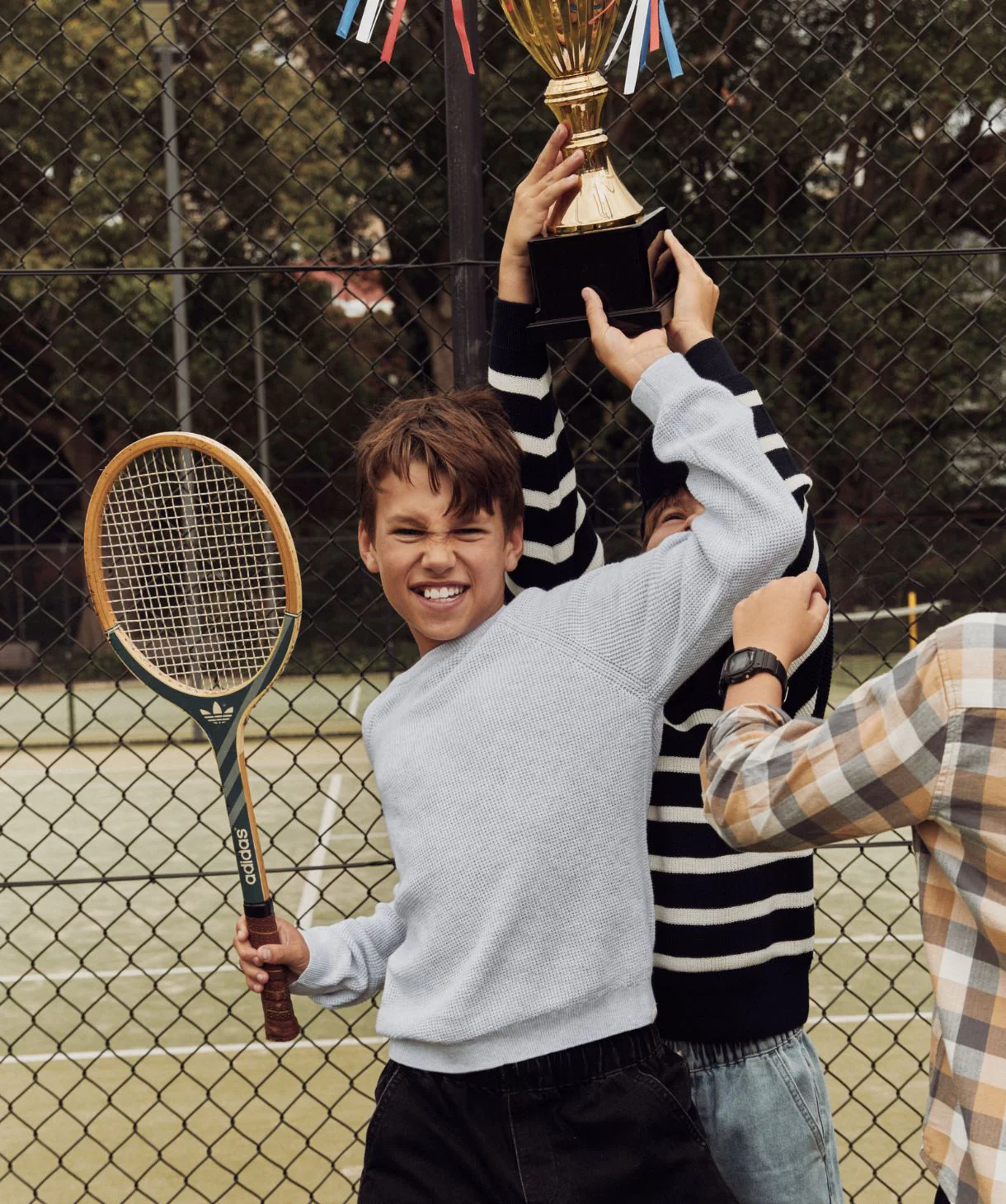 The Summit Raglan Knit - Ice Grey Marle - Image 2