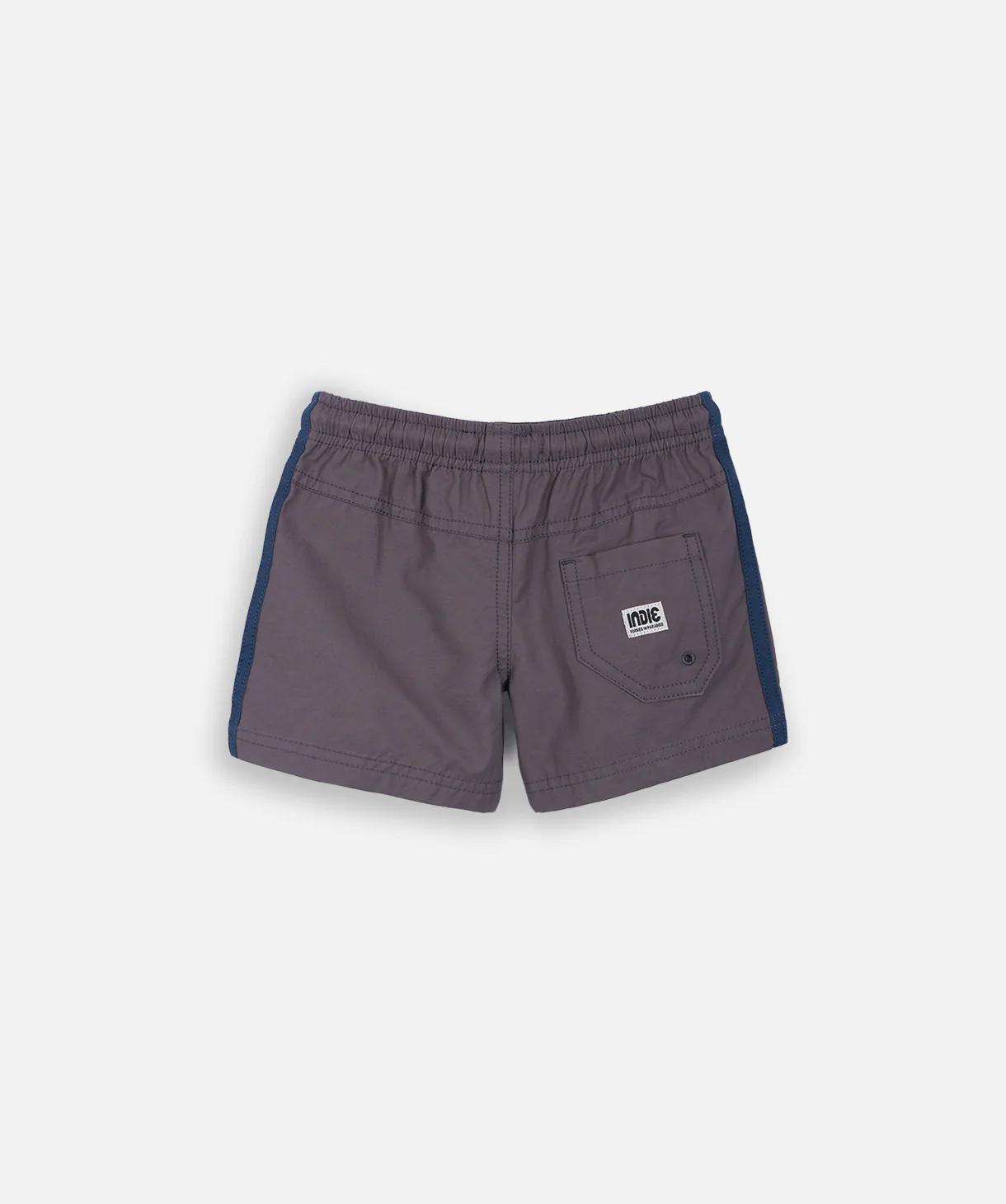 The All Day Stripe Swim Trunk - Shark - Image 3