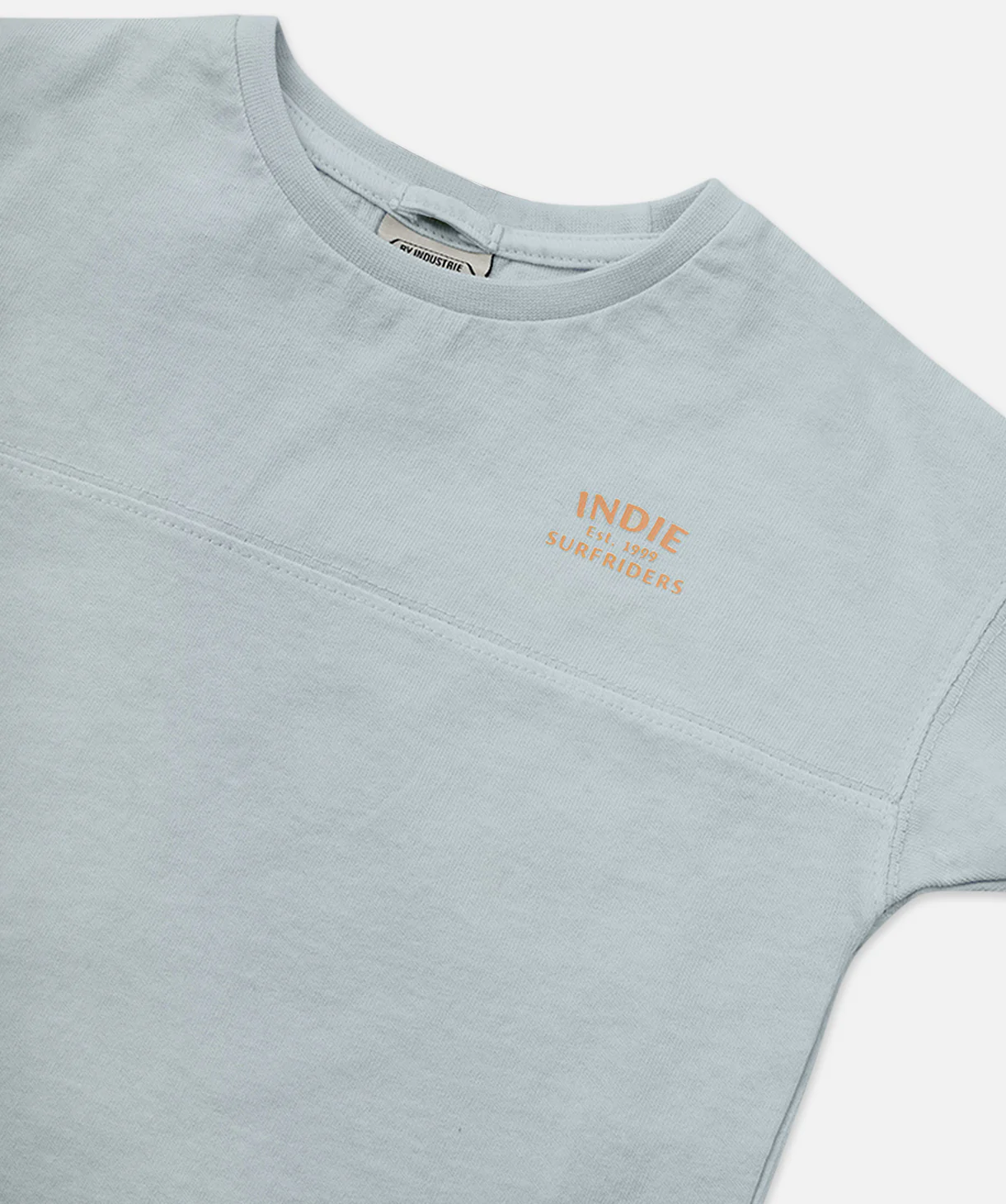 The Surfrider Tee - Light Cyan - Image 4
