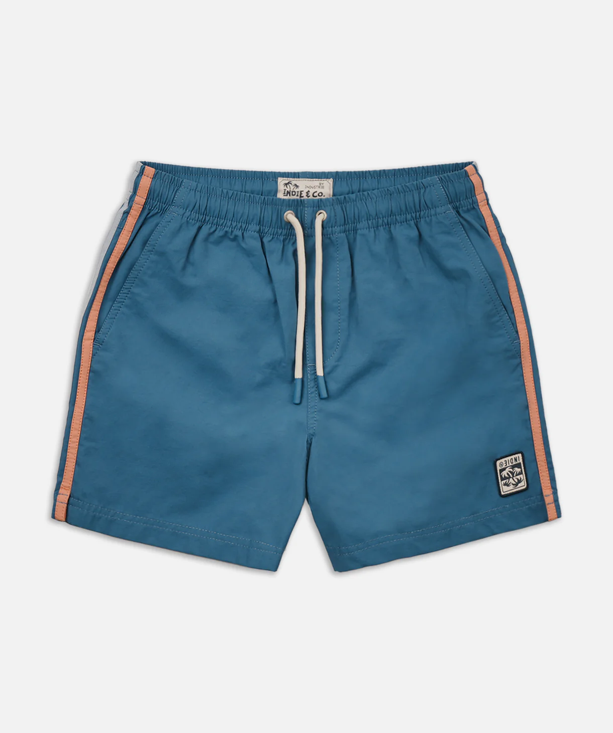 The All Day Stripe Swim Trunk - Cobalt