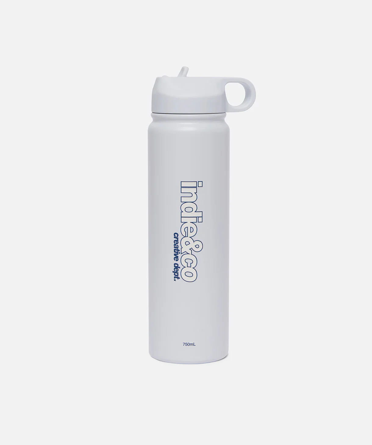 The Indie Water Bottle - Silver Blue
