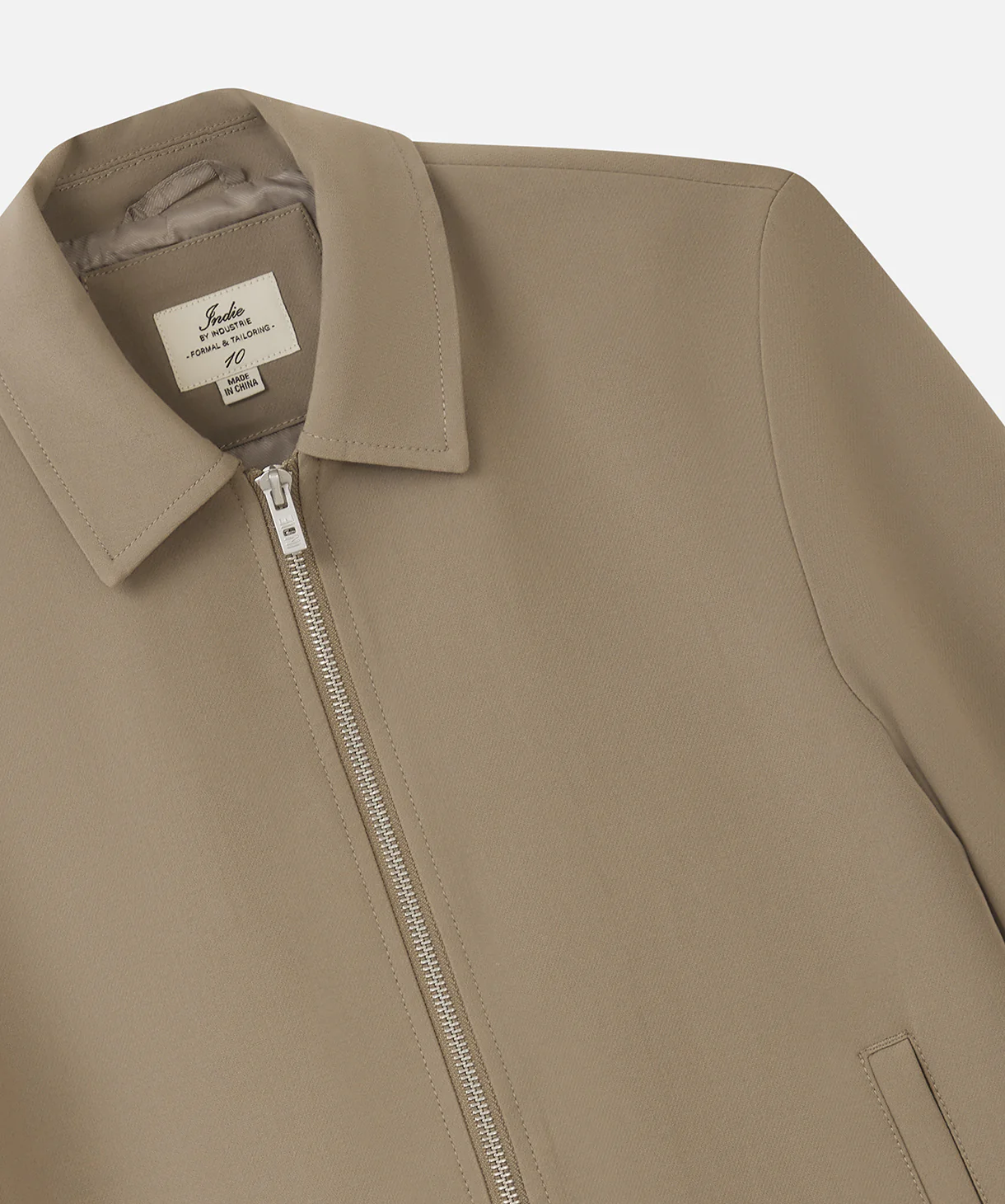 The Indie Lusso Bomber Jacket - Sandrift - Image 3
