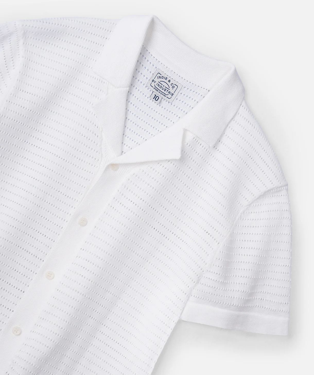 The Aman S/s Shirt - Chalk - Image 2