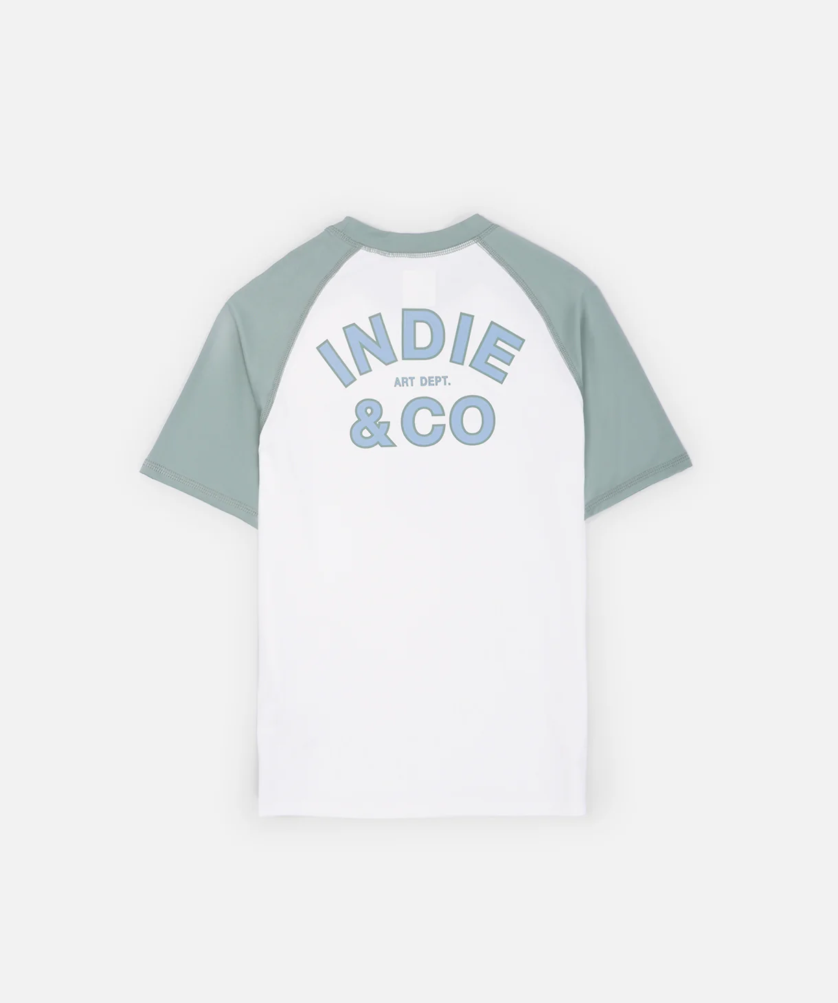 The Union S/s Rashie - White/Meadow - Image 2