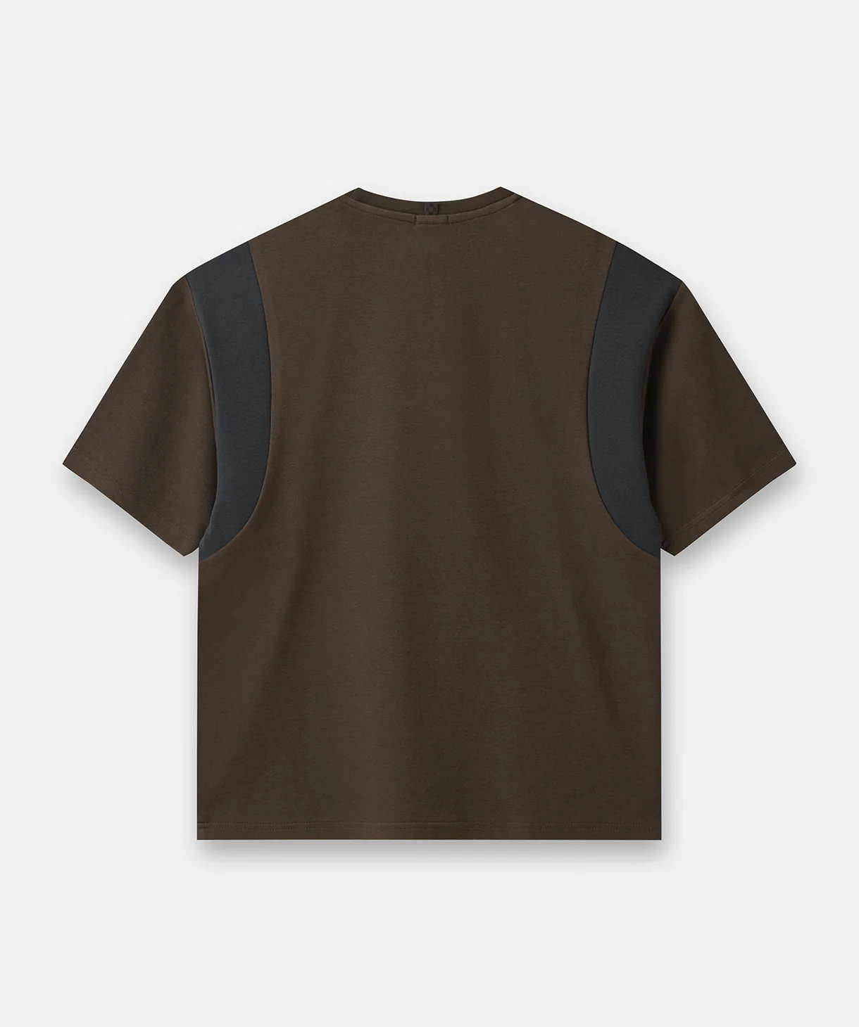 The Pier Embossed Tee - Chocolate - Image 3