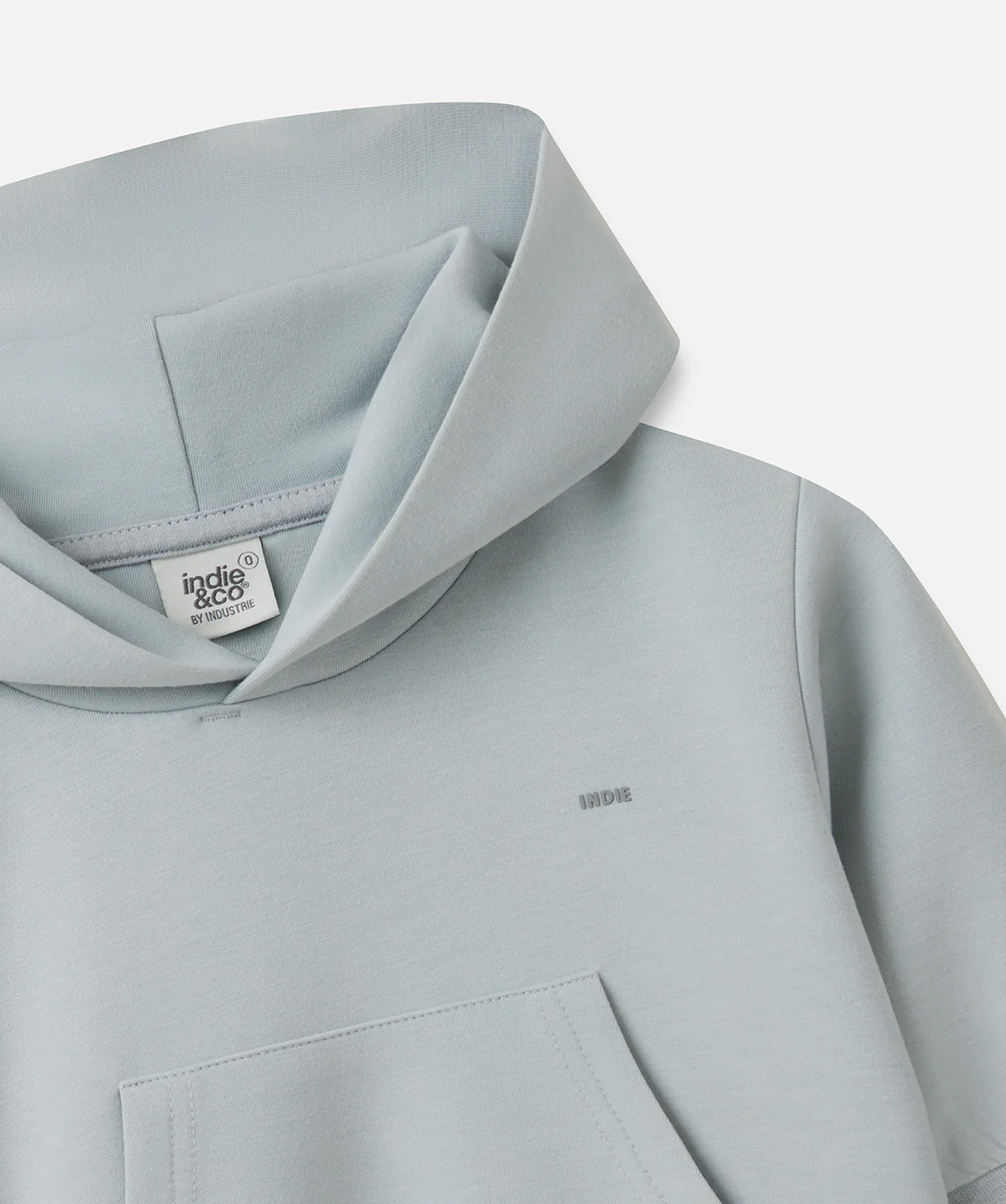 The Washed Tech Hoodie - Acid Grey - Image 2