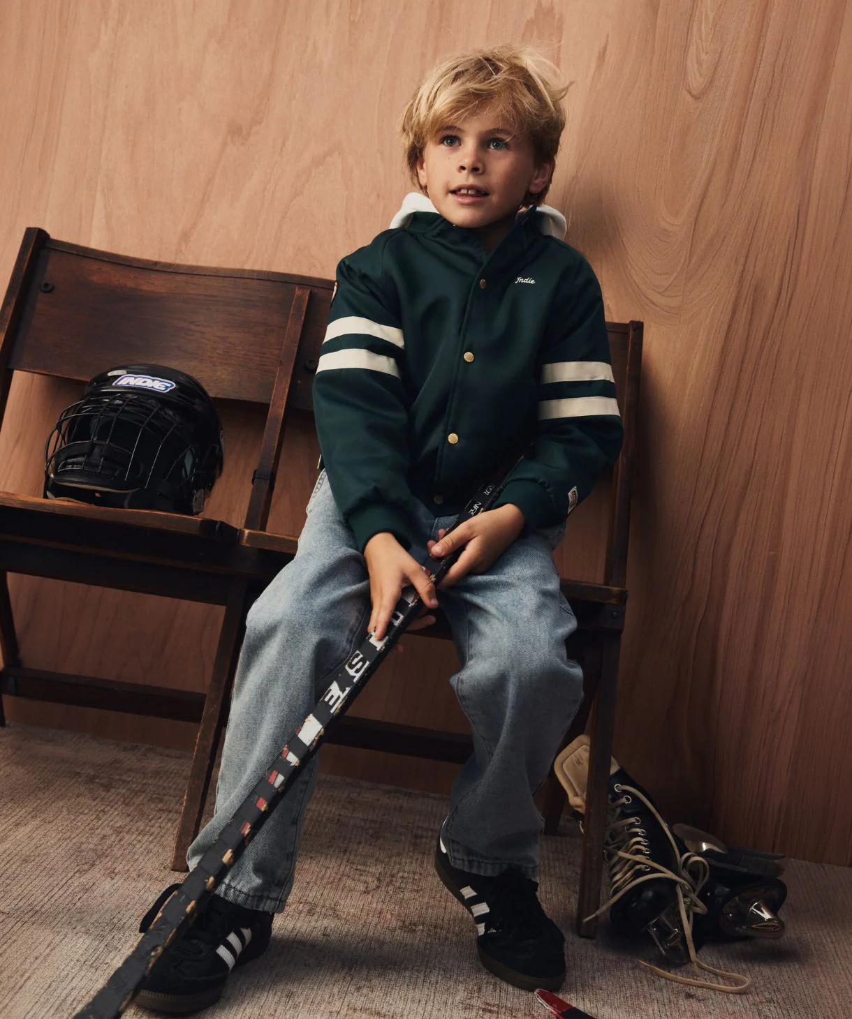 The Powder Jacket - Green Combo - Image 2