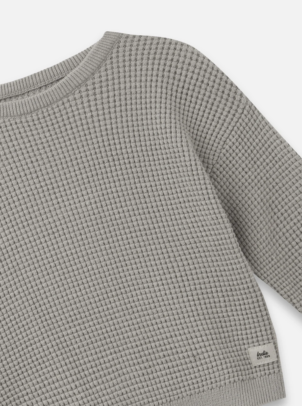 The Indie Philly Waffle Knit - Rhino - Image 2