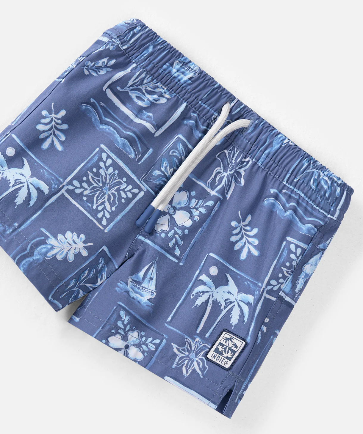 The Riviera Swim Trunk - Navy Combo - Image 2