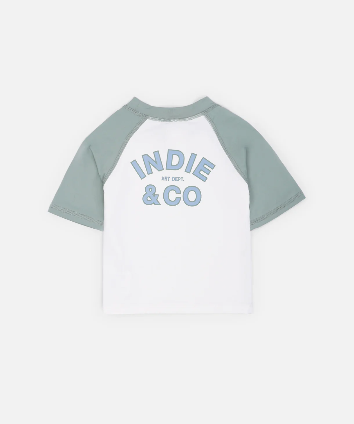 The Union S/s Rashie - White/Meadow - Image 2