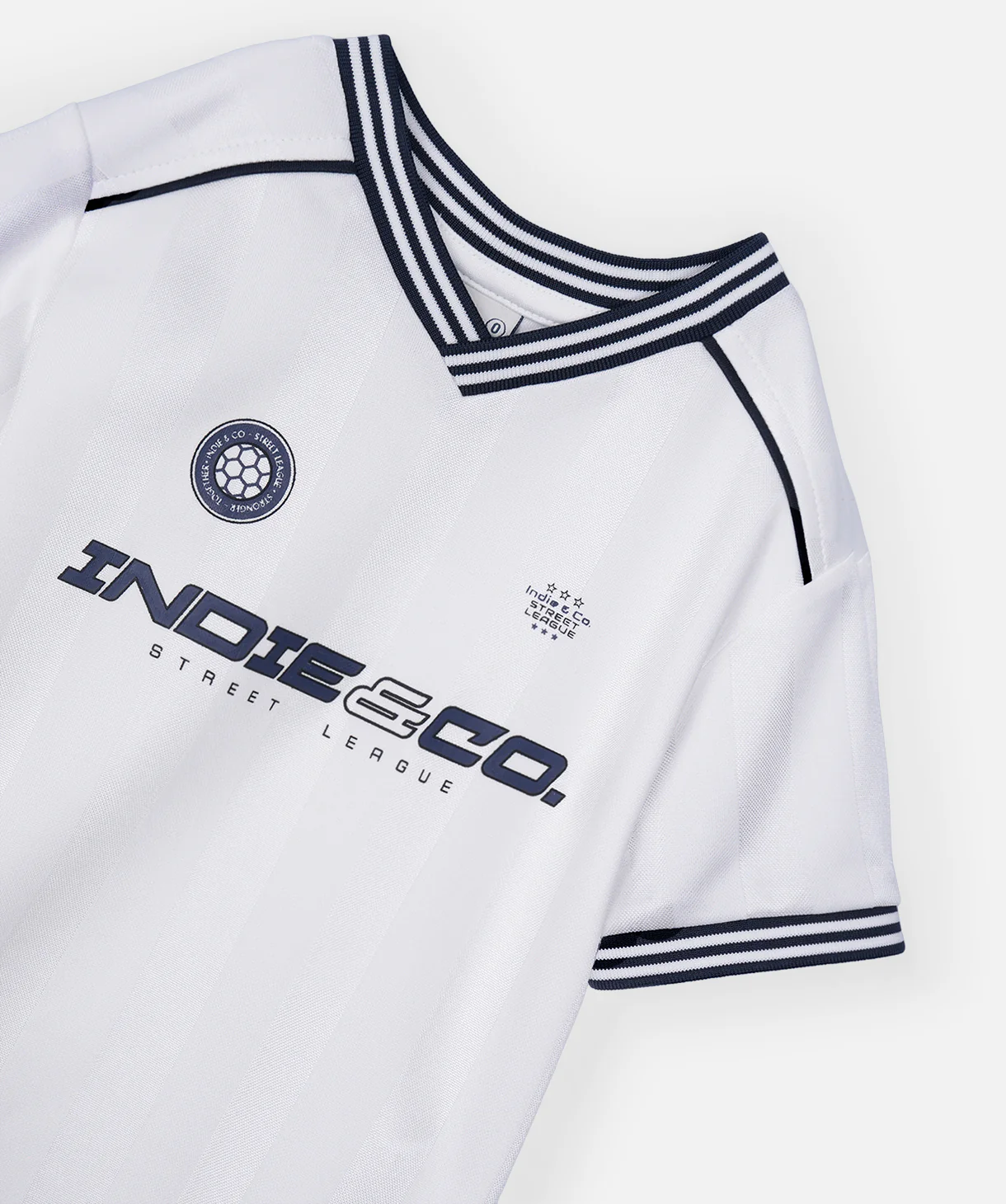 The Anton Jersey Tee - White - Image 2