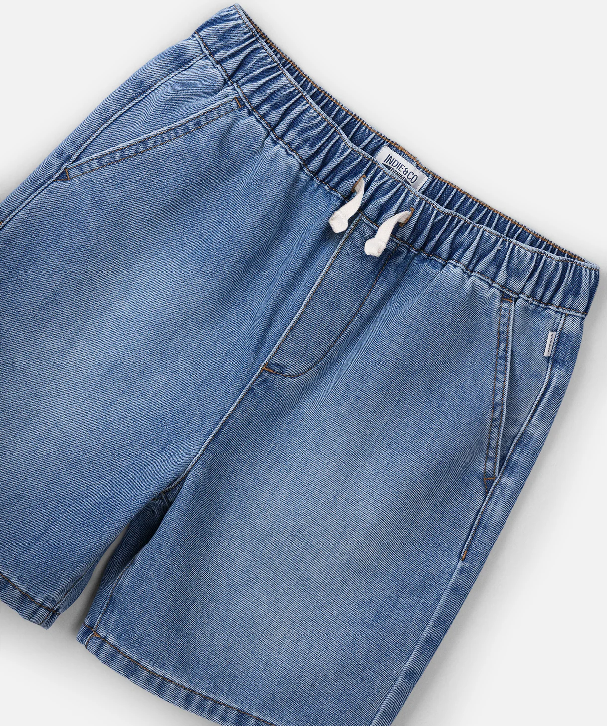 The Porter Denim Short - Denim - Image 2