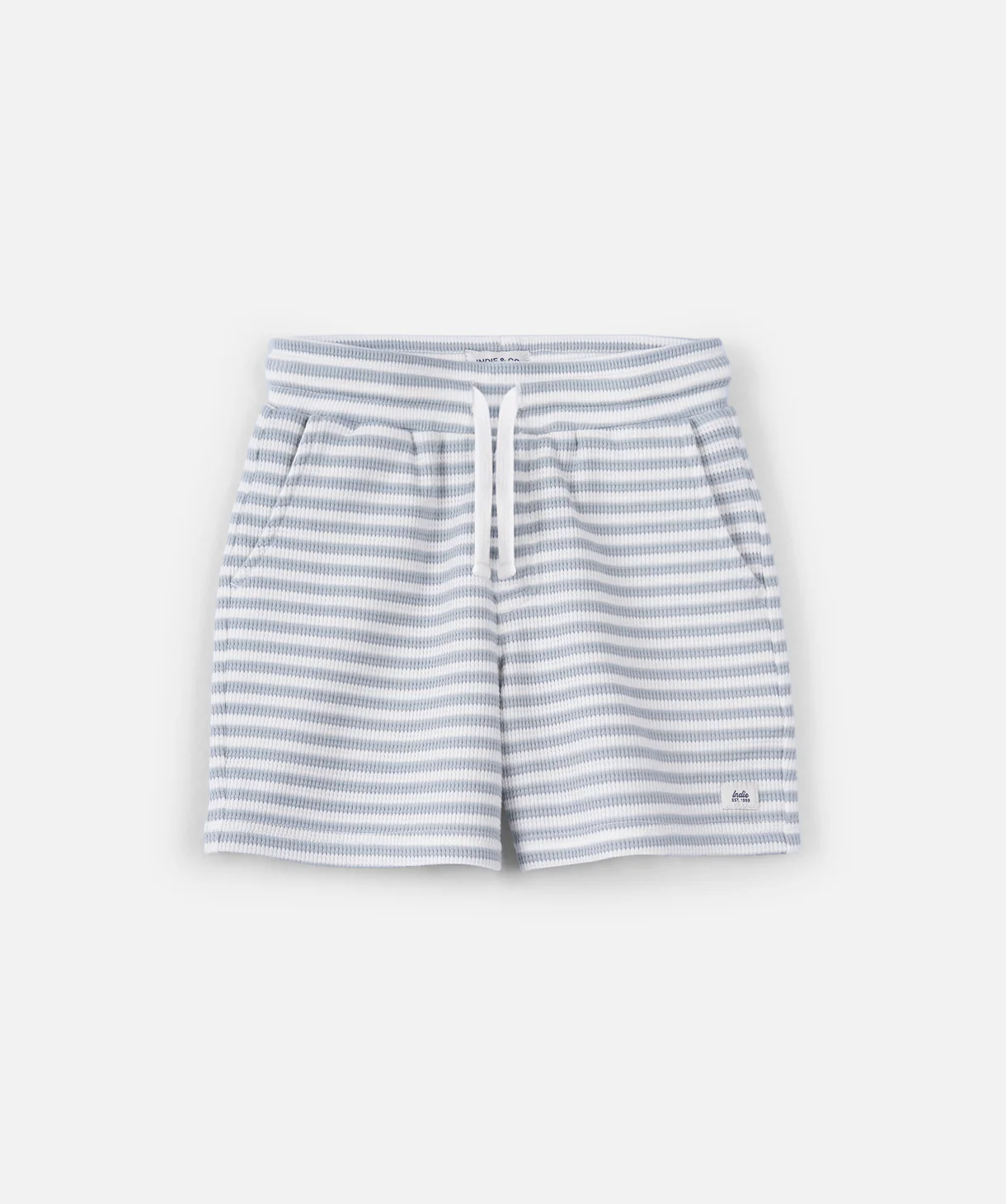 The Bergen Short - White/Steel