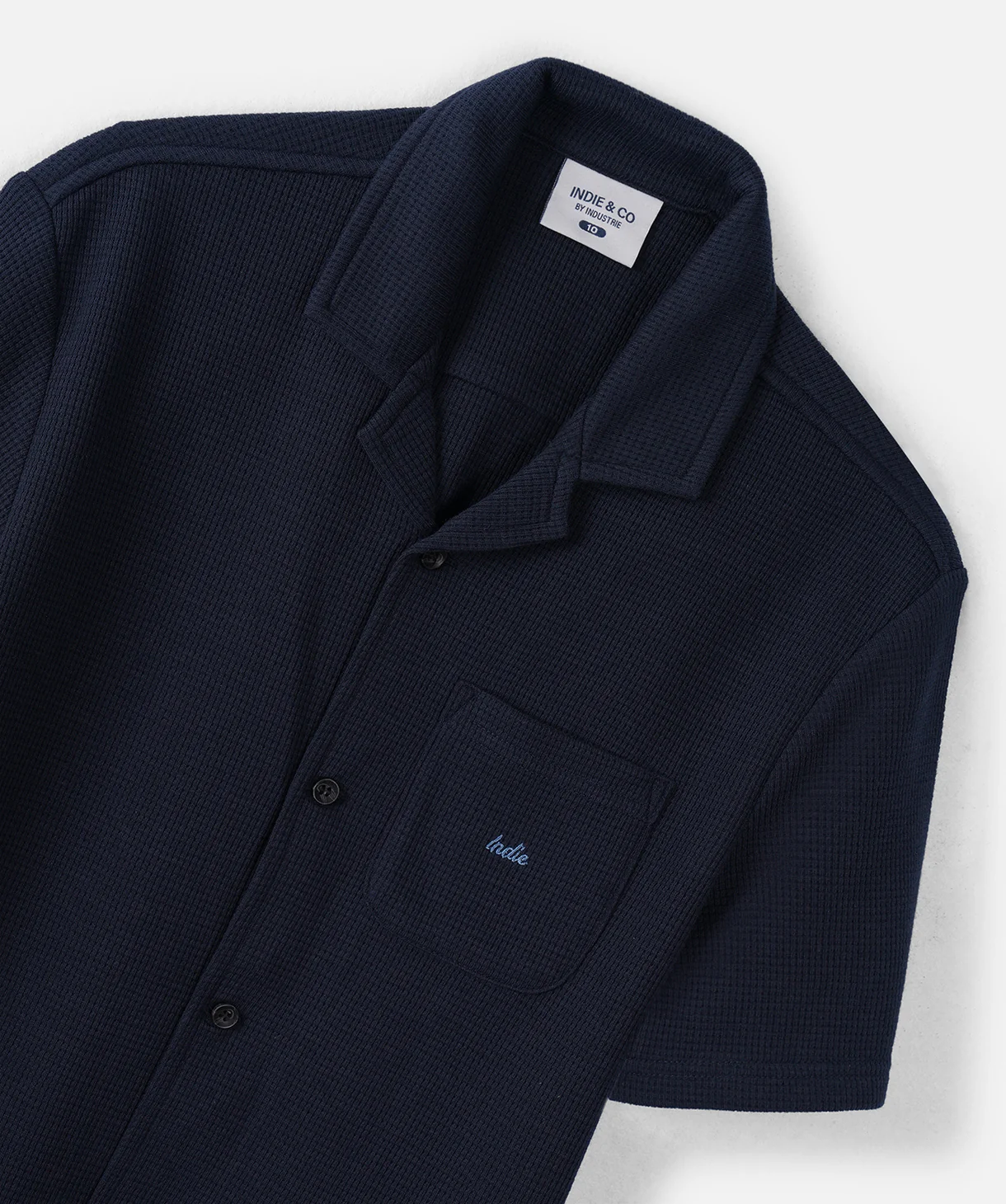 The New Flynn S/s Shirt - Navy - Image 2