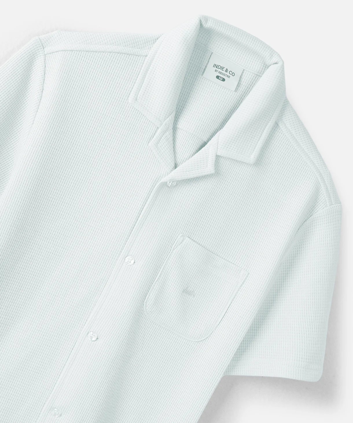 The New Flynn S/s Shirt - Sky Blue - Image 2