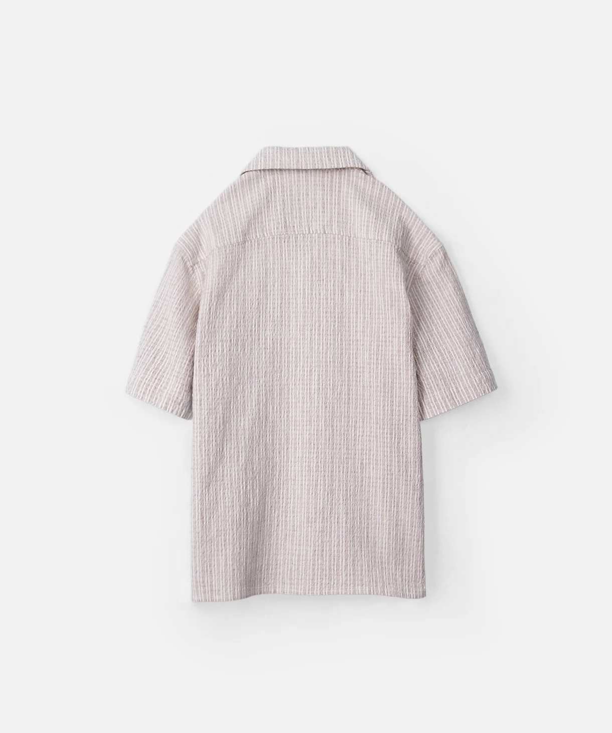 The Caleta S/s Shirt - Buckwheat/Cream - Image 4