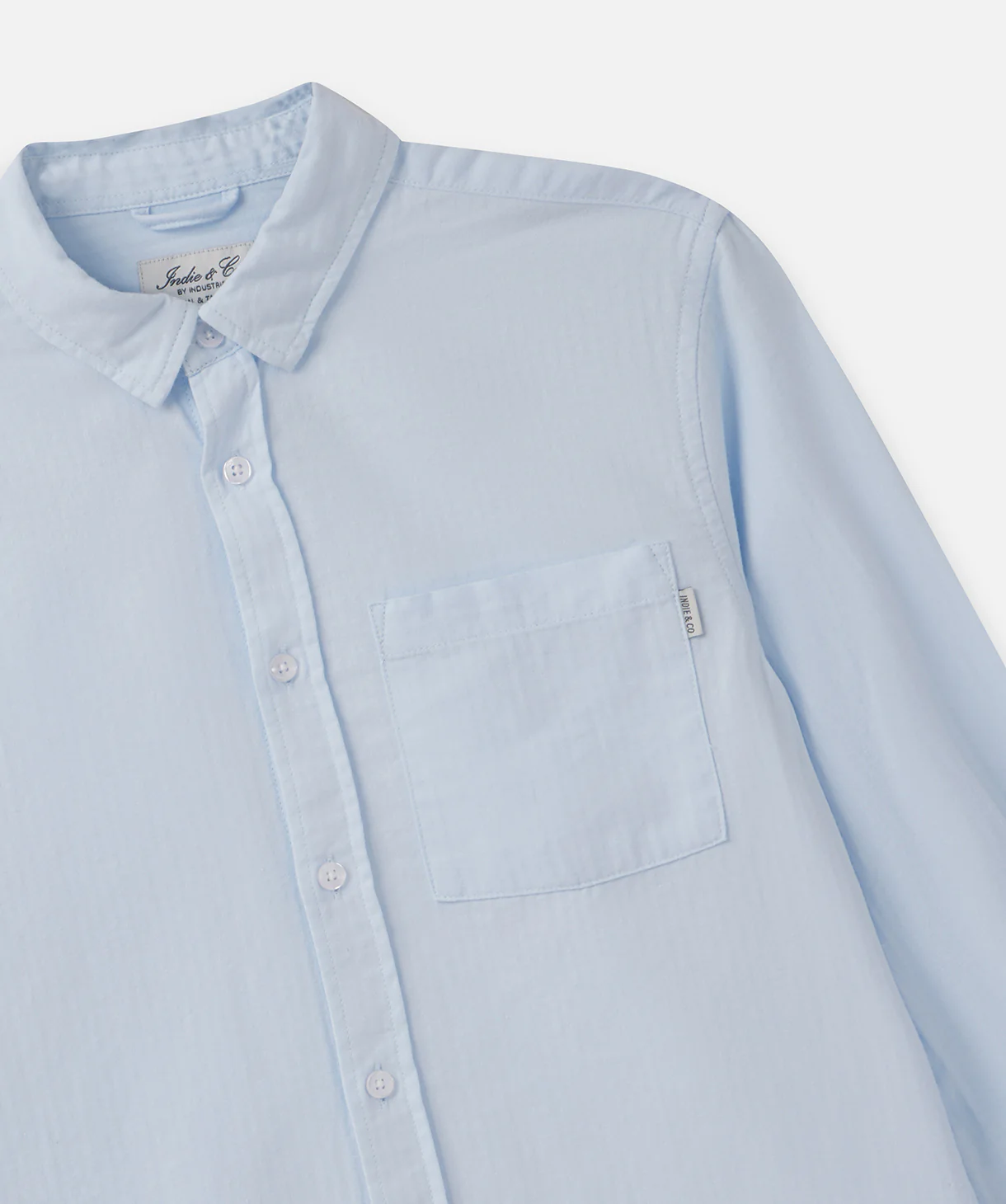 The Rockaway L/s Shirt - Chambray - Image 2