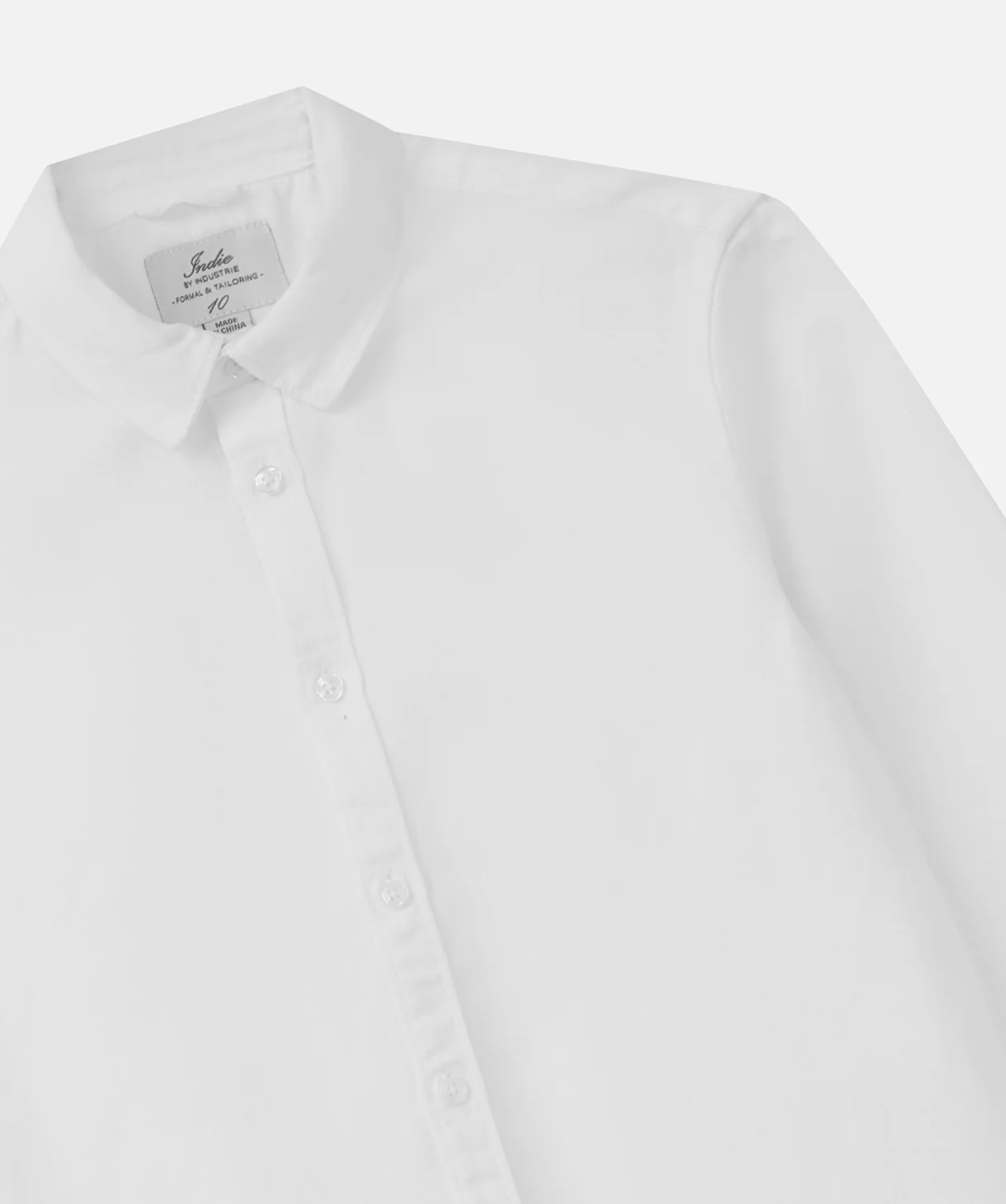 The Lawson Textured L/s Shirt - White - Image 3