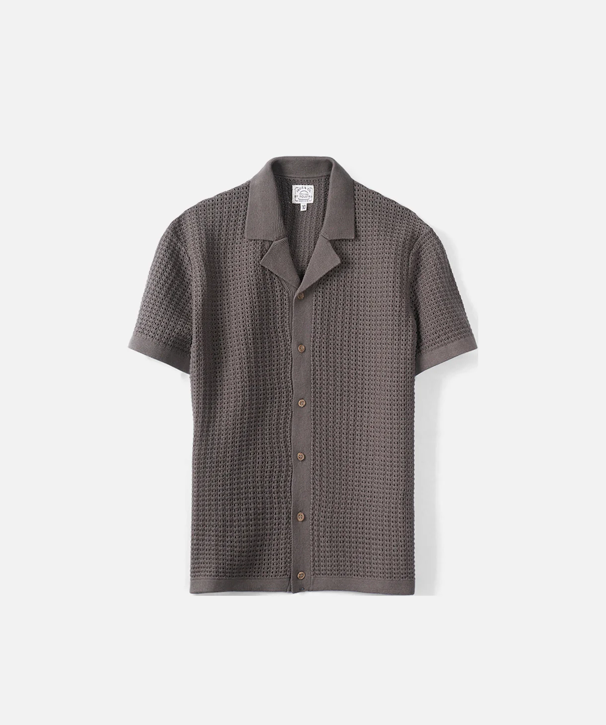 The Montage S/s Shirt - Bark