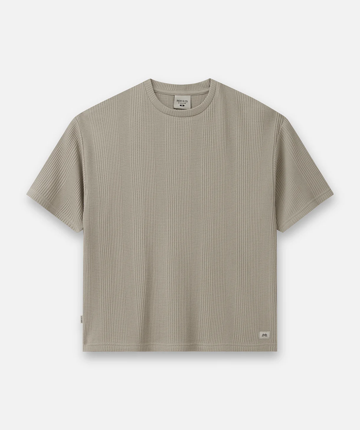 The Veneto Waffle Tee - Mojave