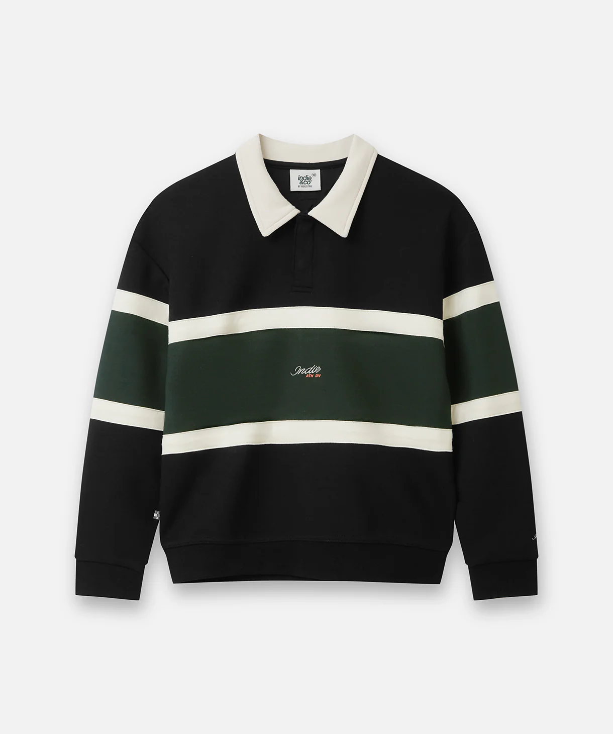 The Getty Tracktop - Black Forest/Ecru